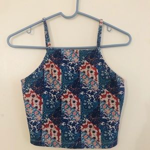 🌻TOPSHOP boho crop top